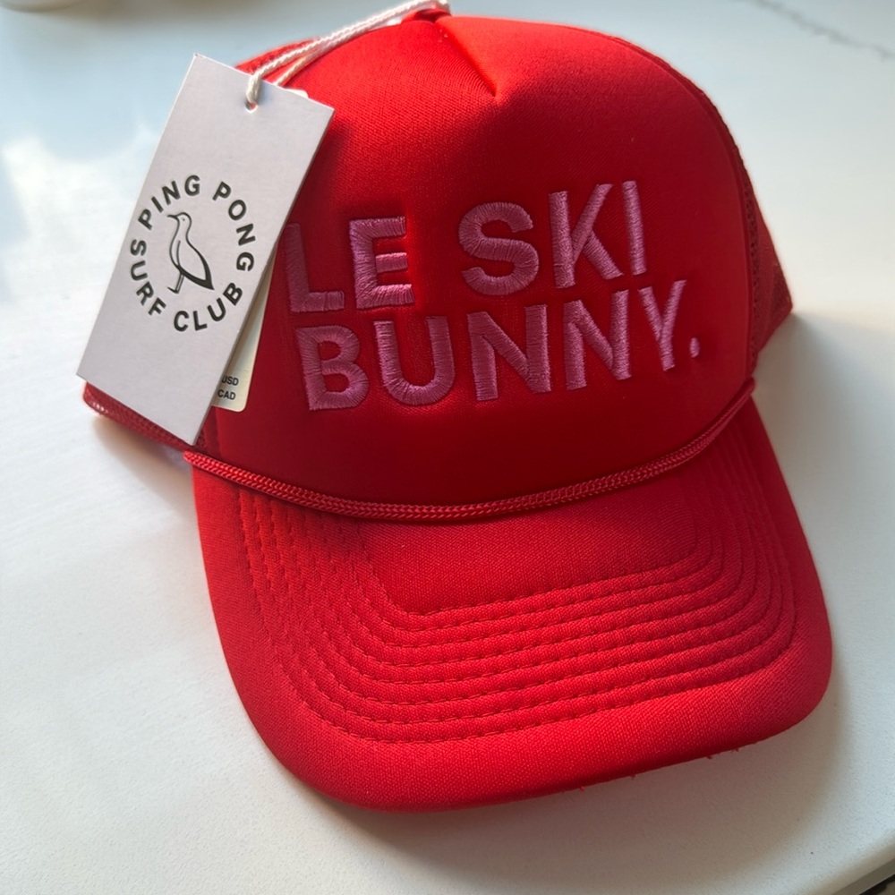 Le Ski Bunny Trucker Hat